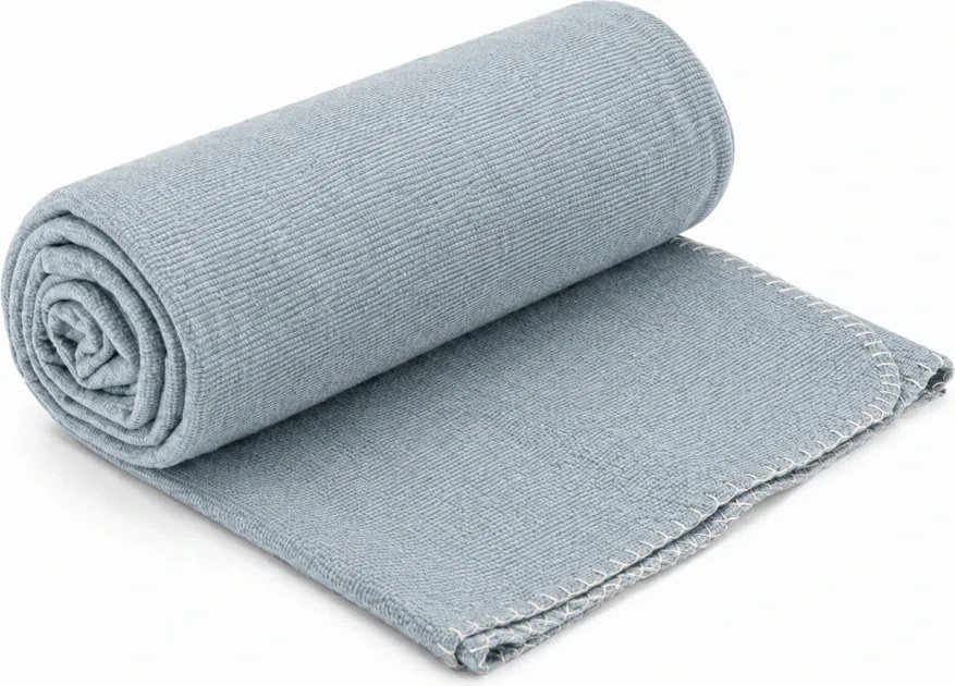 Patura fleece STRIA, sedomodra Dimensiune: 150 x 200 cm