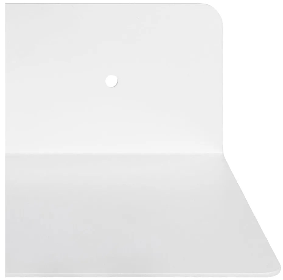 Etajeră de perete din metal Actona Joliet, lățime 50 cm, alb