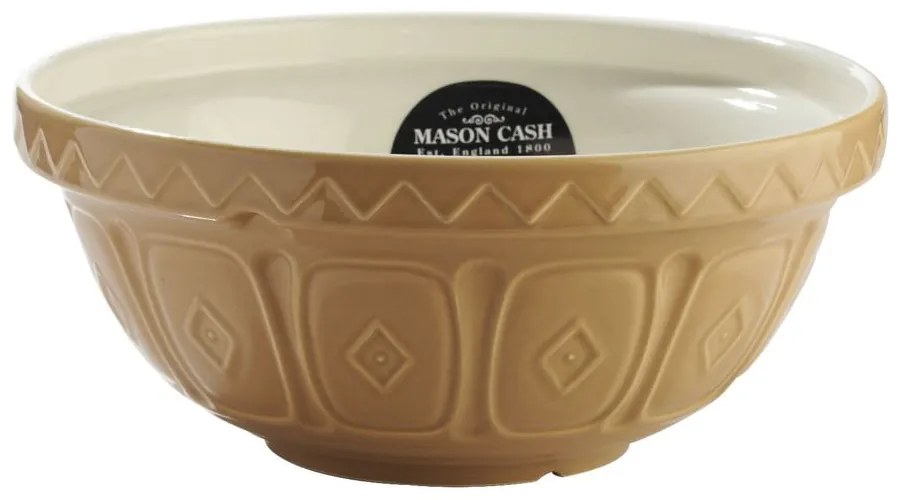 Bol maro deschis din gresie ø 24 cm Original Cane – Mason Cash