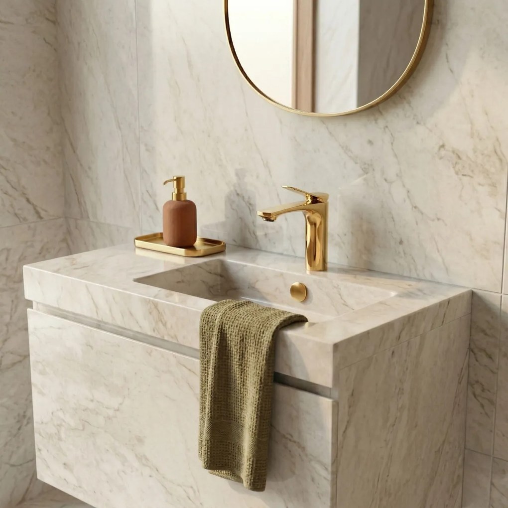 Baterie lavoar PREMIUM REA Vision Gold Low