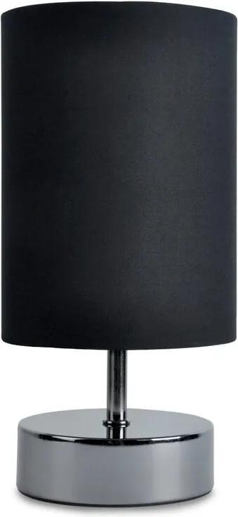 Veioza Moten din metal, negru, 26 x 13 cm
