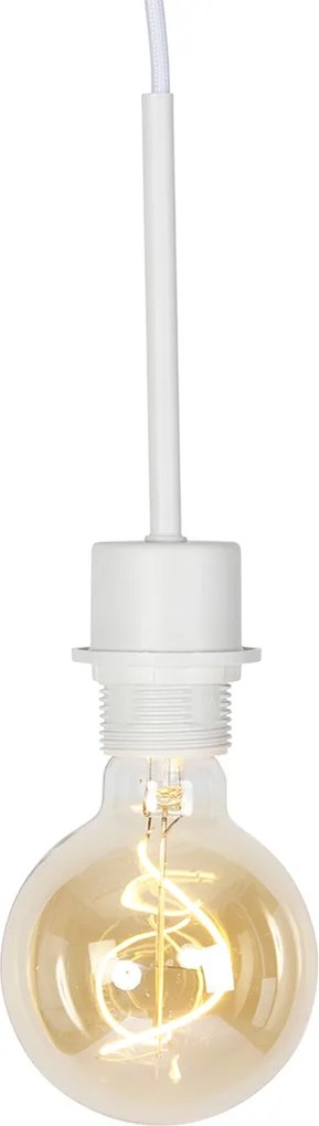 Lampă suspendată modernă albă fără abajur - Combi 1