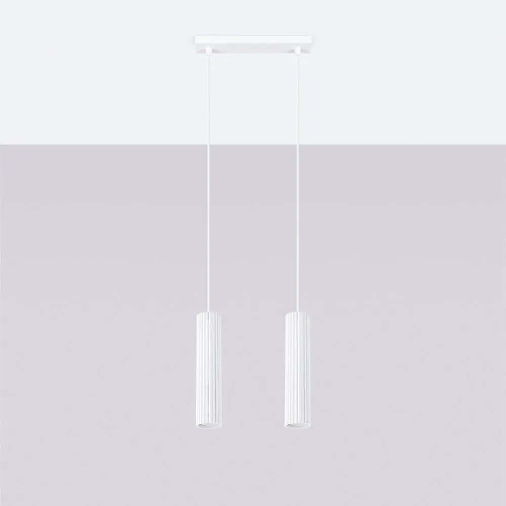 Lustră albă Gleam – Sollux