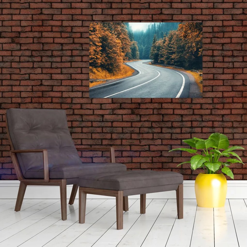 Tablou - Drumul cu serpentine (90x60 cm)