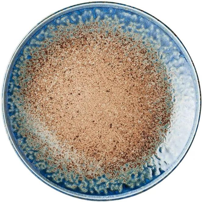 Farfurie din ceramică MIJ Earth & Sky, ø 25 cm, bej - albastru