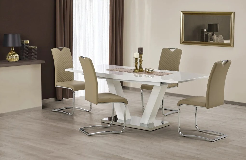 Masa extensibila MDF Vision - L 160-200 x l 90 x h 76 cm