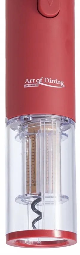 Tirbuson electic + accesoriu pentru deschidere Heinner Red