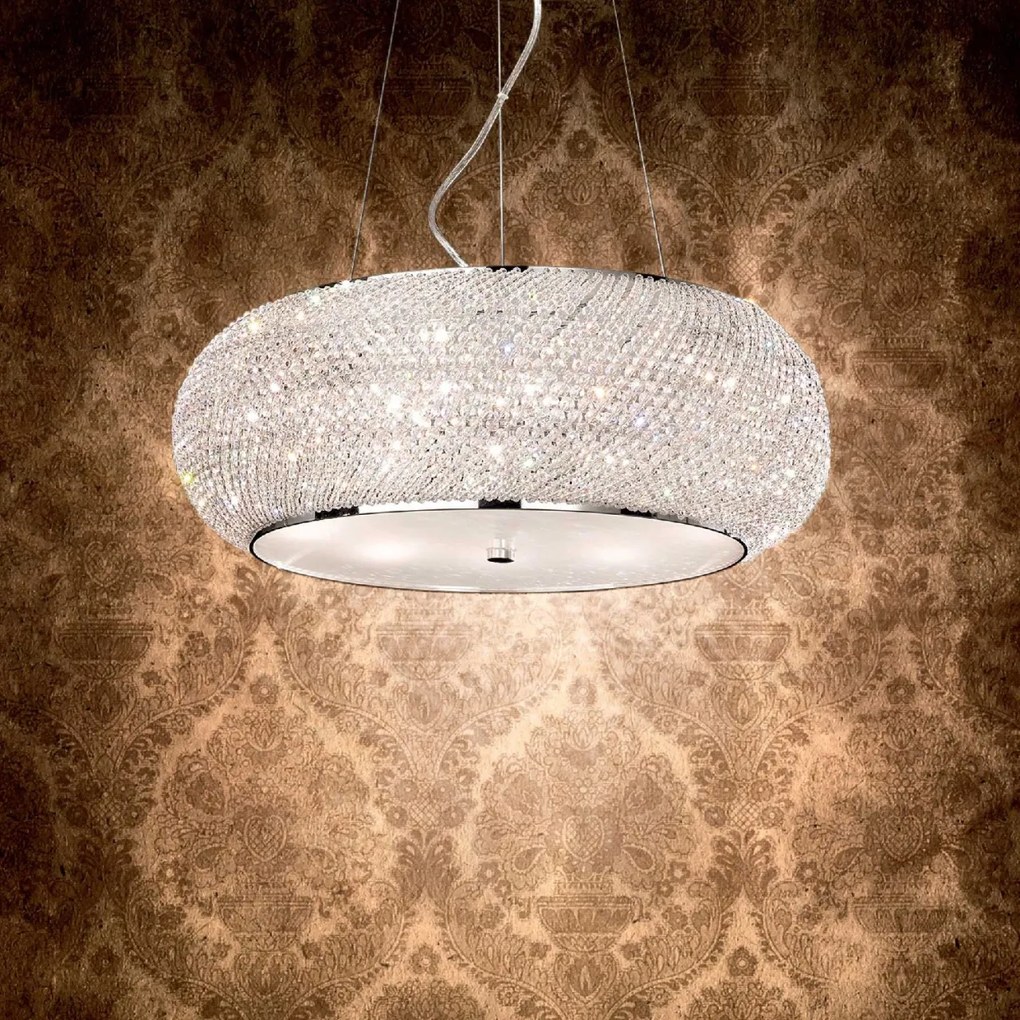 Lustra suspendata design elegant PASHA SP14 ORO