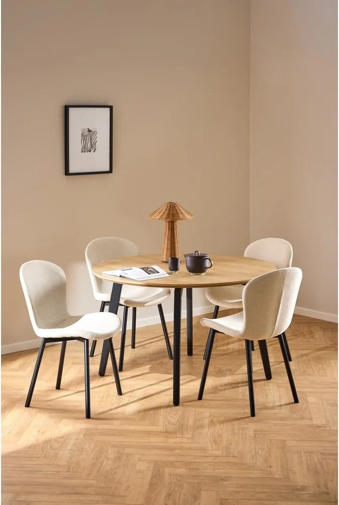 Scaun de dining bej Esra – Actona