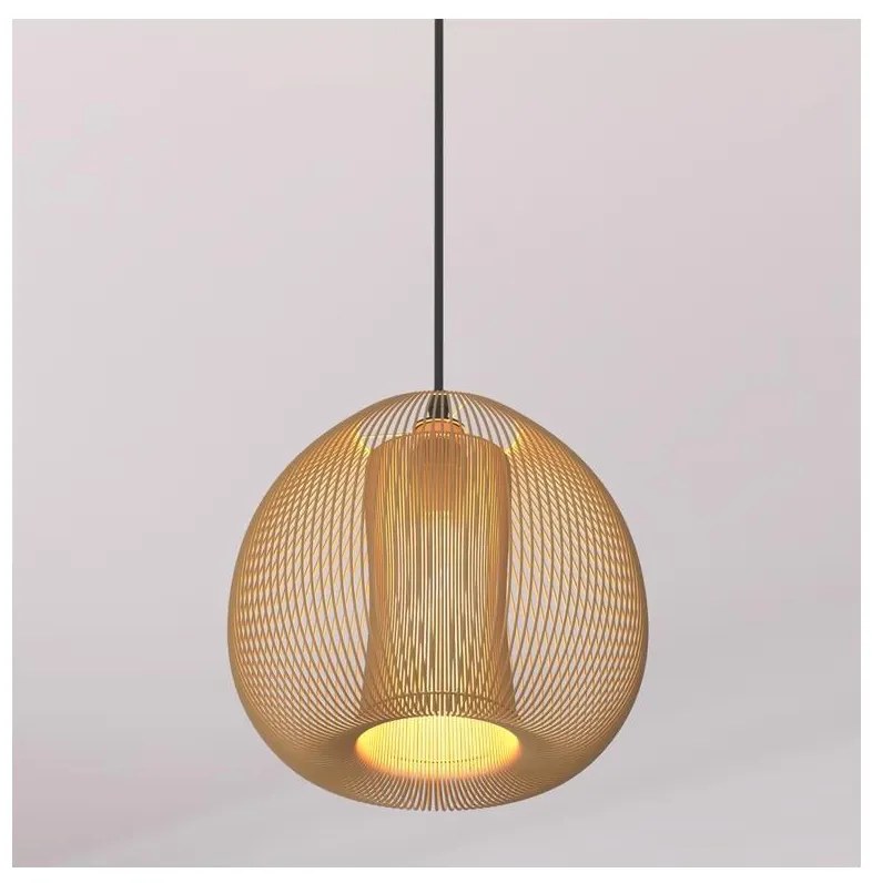 Lustră pe cablu Atmosphera NODA 1xE27/40W/230V cupru