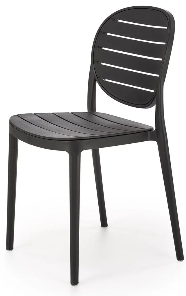Scaun de grădină Karter (negru). Promo -6%. 1092585