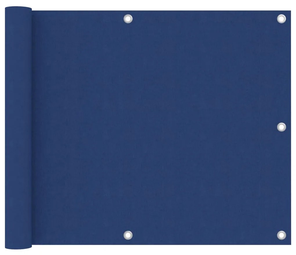 vidaXL Prelată balcon albastru 75x300 cm țesătură Oxford