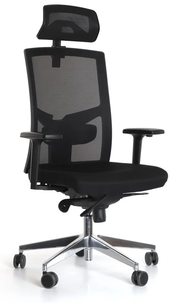 Scaun de birou Vesel LUX, negru