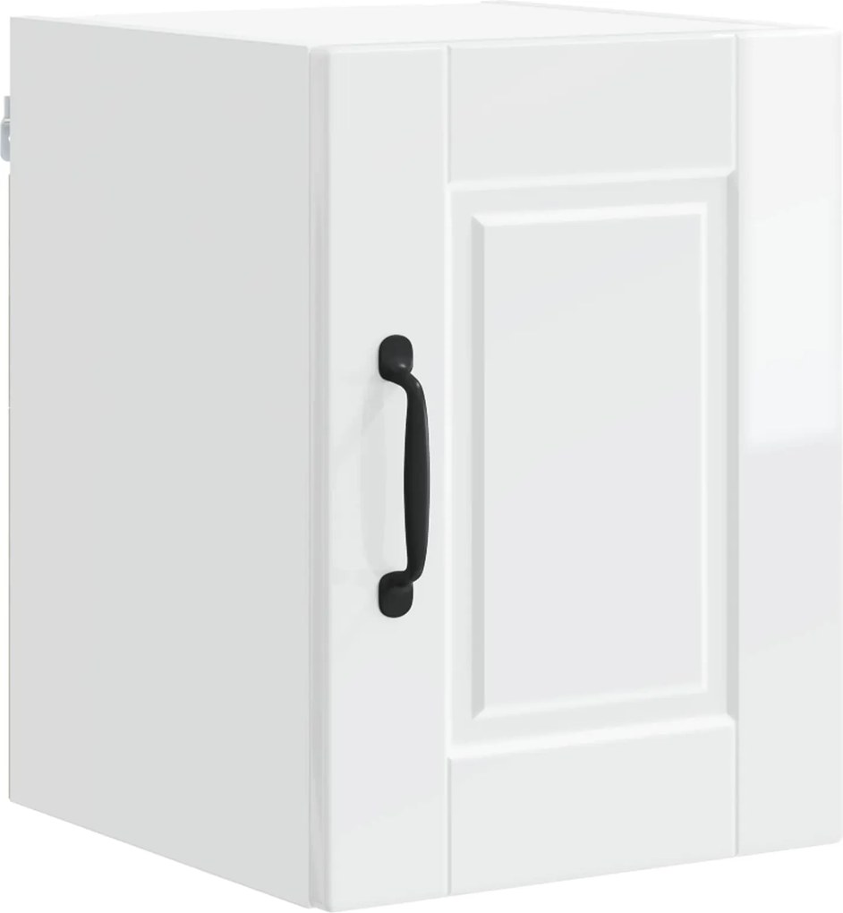 vidaXL Dulap de bucătărie Alb lucios 30 x 31 x 40 cm Lemn compozit