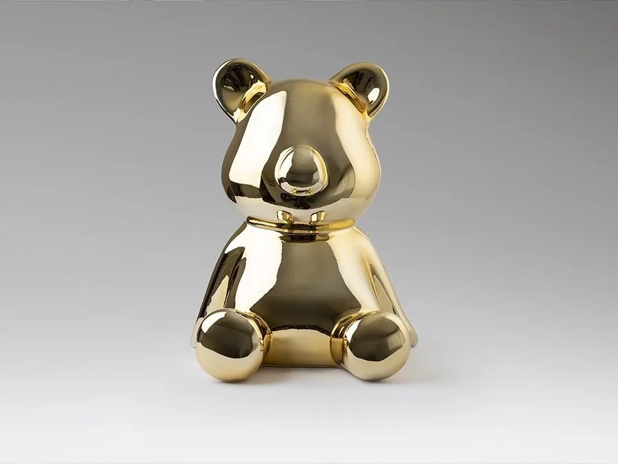 Figurina decorativa ursulet Osito aurie