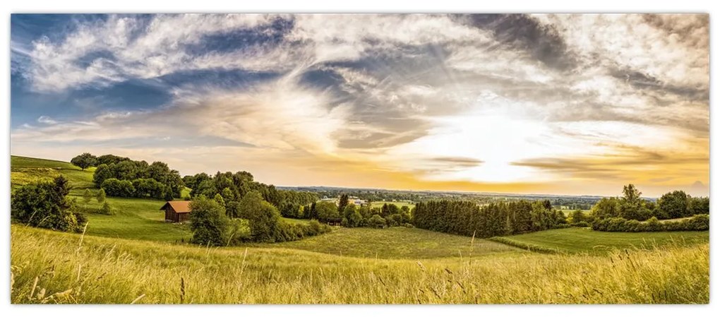 Tablou cu peisaj (120x50 cm)