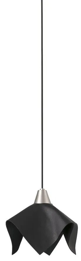 Pendul LED stil modern FAUNA negru 66234