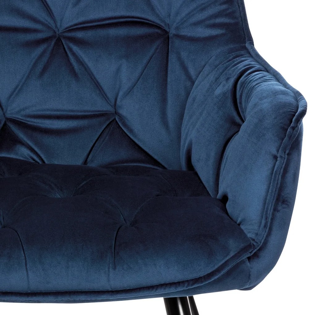 Set de scaune de sufragerie DCH-421 BLUE4, 2 buc.