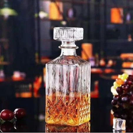 JAKS CARAFĂ DE STICLĂ PENTRU WHISKEY 950ML
