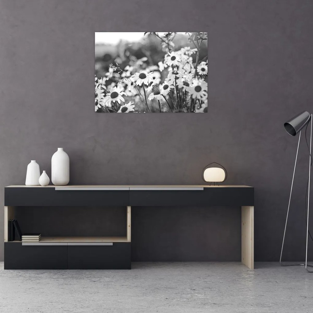 Tablou pe sticlă - Margarete (70x50 cm)