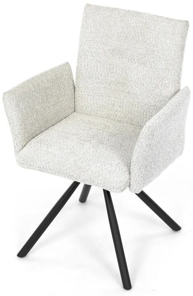 Set de scaune de sufragerie cu mecanism deîntoarcere DCH-W1117 CRM2, 2 buc.