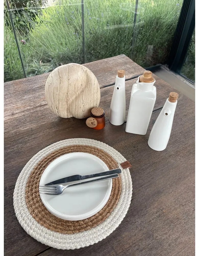 Suport pentru farfurii din iută ø 33 cm Wicker – Mila Home Luxury