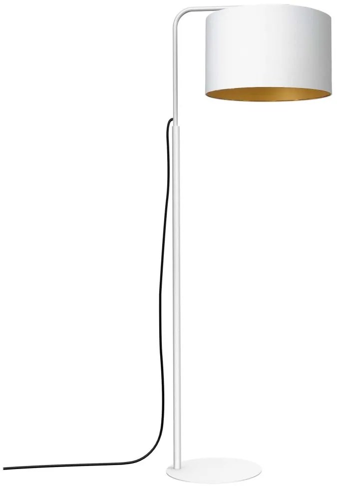 Lampadar ARDEN 1xE27/60W/230V alb/auriu