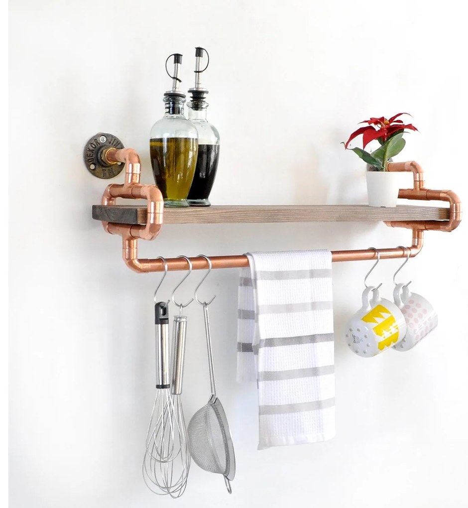 Raft decorativ de perete Mapeno 1 (stejar) . 1093671