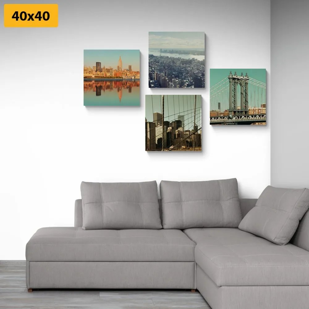 Set tablouri vedere la orașul New York
