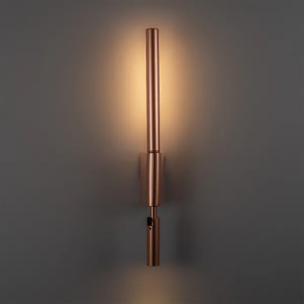 BRILAGI -LED Aplică de perete cu spot VIXON LED/3W/230V + LED/5W, finisaj bronz, CRI 90