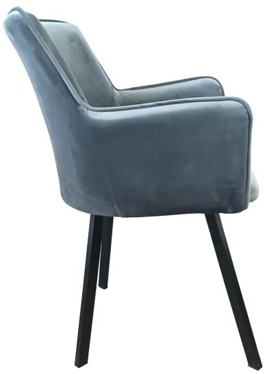 Scaun de sufragerie AMELIA gri