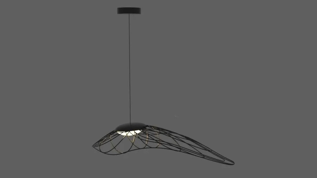 Lustra design modern minimalist Grand negru