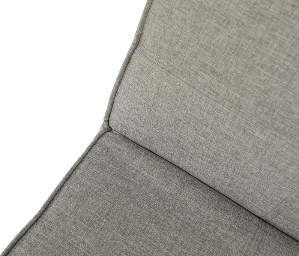 Canapea extensibilă, gri/negru, ZELDA NEW
