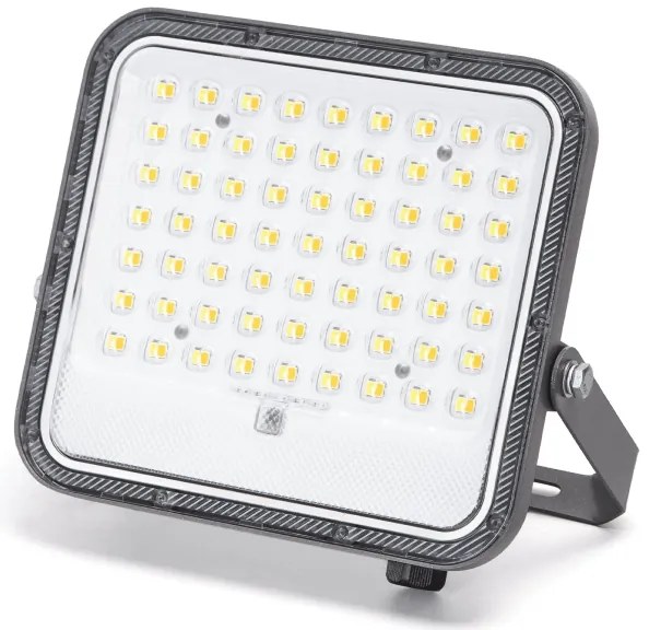 Aigostar - Proiector solar LED reglabil, 100 W, 3,4 V, IP66 + telecomandă
