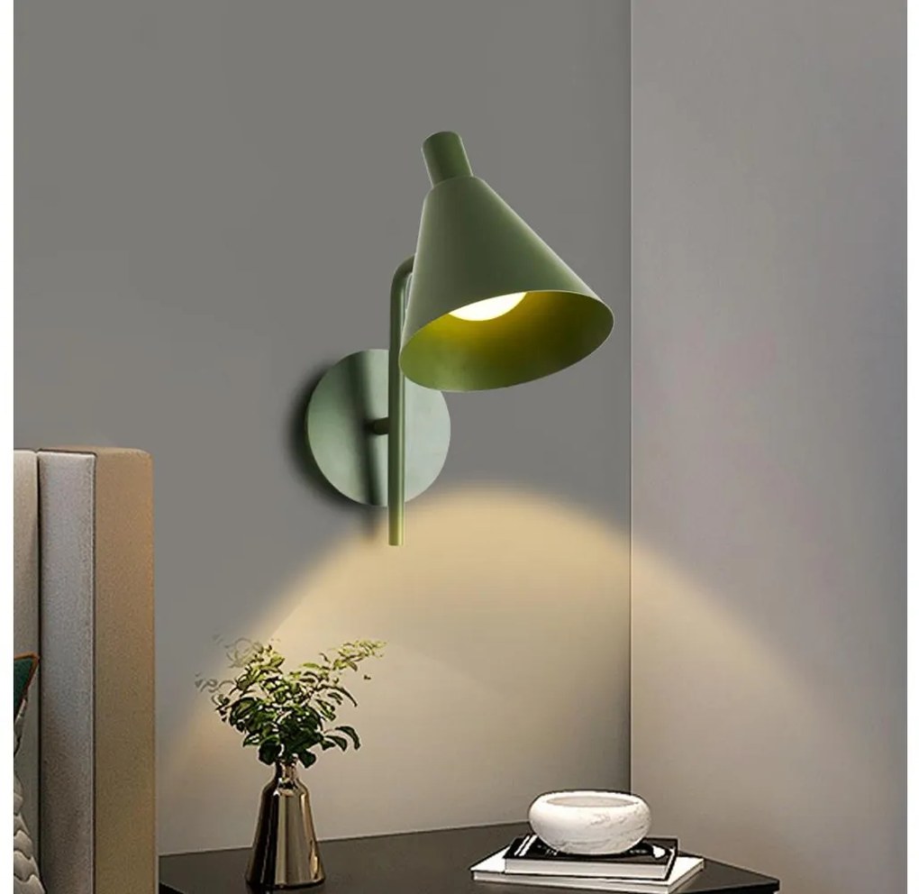 Lampă LED de perete Brilagi LUCERA LED/3W/230V verde