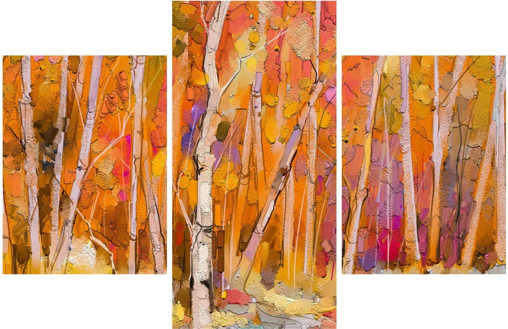 Tablou - Pădurea toamna (90x60 cm)