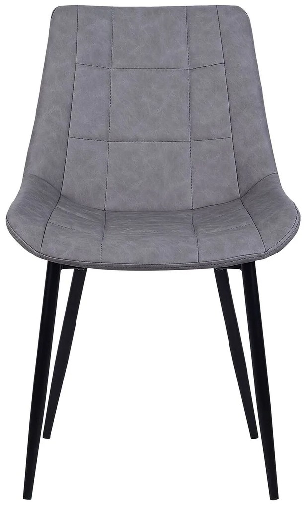 Set 2 buc. scaune pentru sufragerie Morose (gri). 1009937