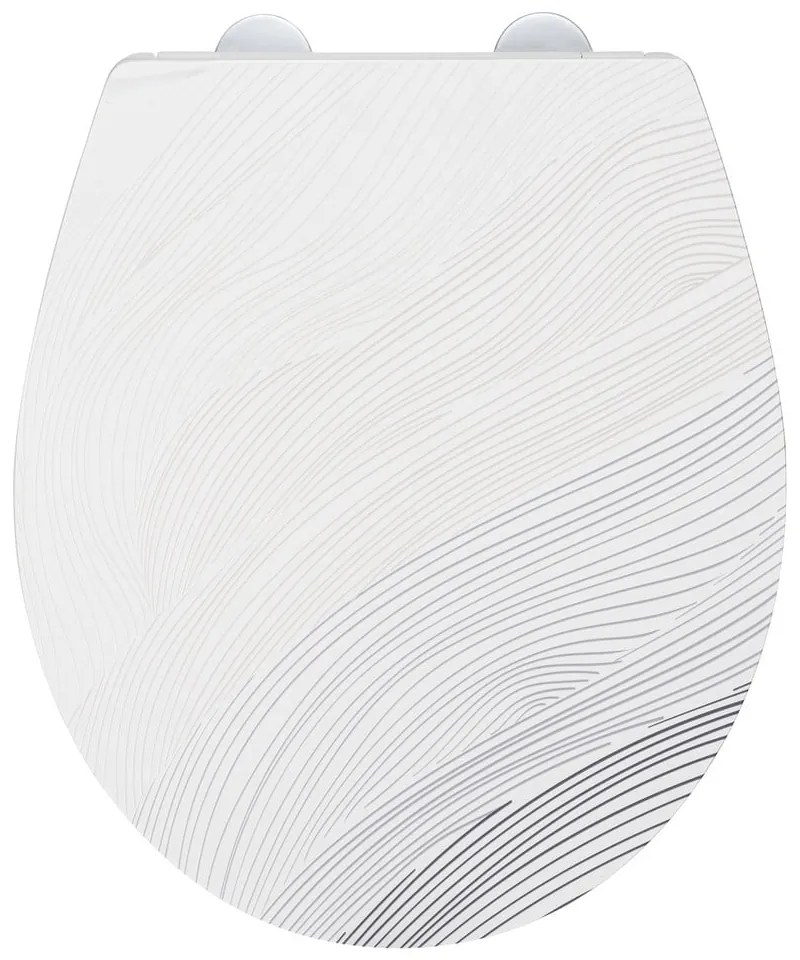 Capac WC 38 x 44,5 cm Easy-Close (cu închidere automată) Menin – Wenko