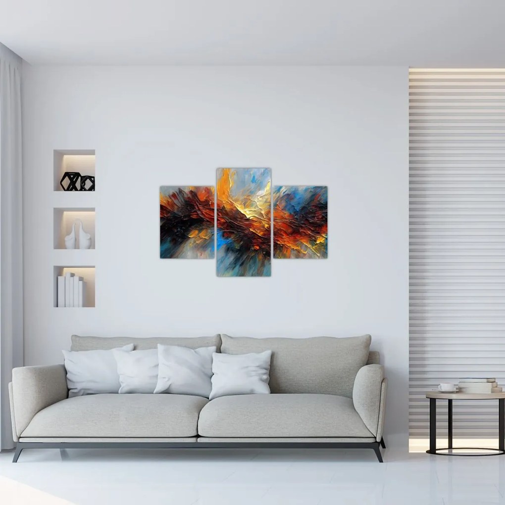 Tablou - Textura culorii (90x60 cm)