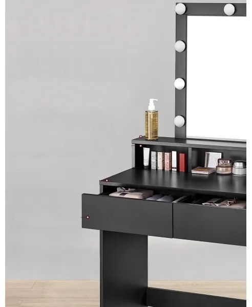 Masă de toaletă LADA neagră