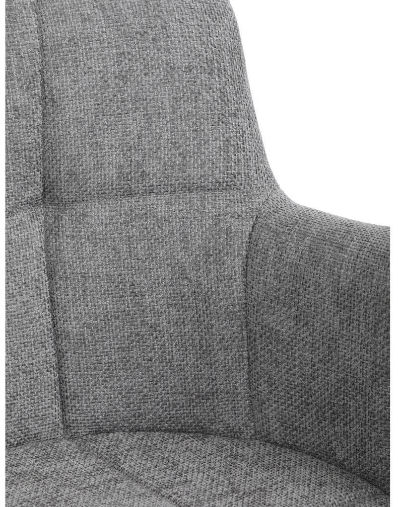 Set de scaune de sufragerie cu mecanism deîntoarcere DCH-T1122 GREY2, 2 buc.