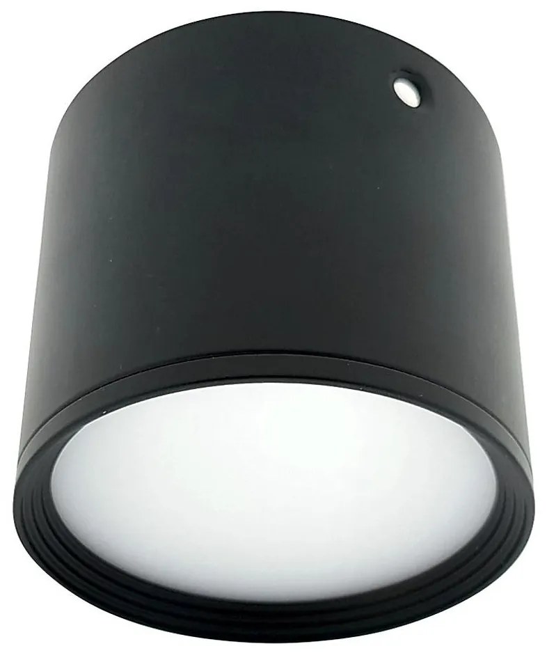Spot LED 5W, 230V, 3000/4000/6400K, Ø 7,5 cm, negru
