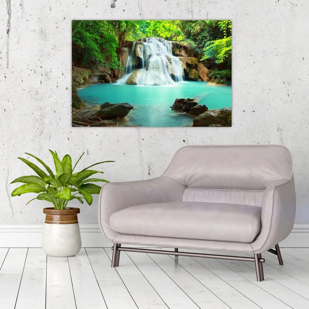 Tablou - Cascadă (90x60 cm)