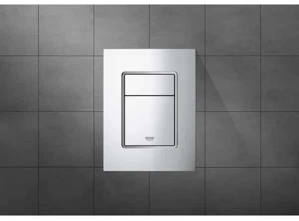 GROHE 37535000 - Skate Cosmopolitan S, plăcuță de acționare, 130 × 172 mm, crom