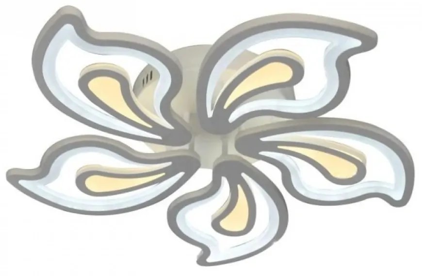 Lustra LED Cu Telecomanda, Lumina Rece Calda, Intensitate Reglabila Elit's Esn28-5 150w