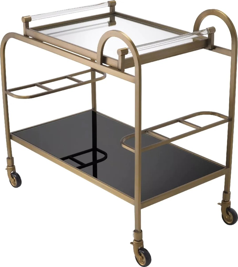 Gheridon design LUX/ masuta cu roti Montreuil