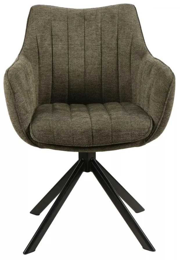 Scaun rotativ Azalia olive/negru Brego77