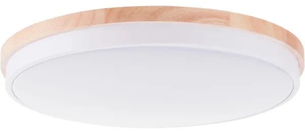 Plafonieră LED dimabilă Brilliant BAARLO LED/36W/230V d. 50 cm alb + telecomandă