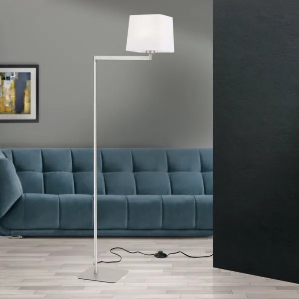 Lampadar Orion Stl 12-1187/1 CARLTON 1xE27/40W/230V alb/crom mat