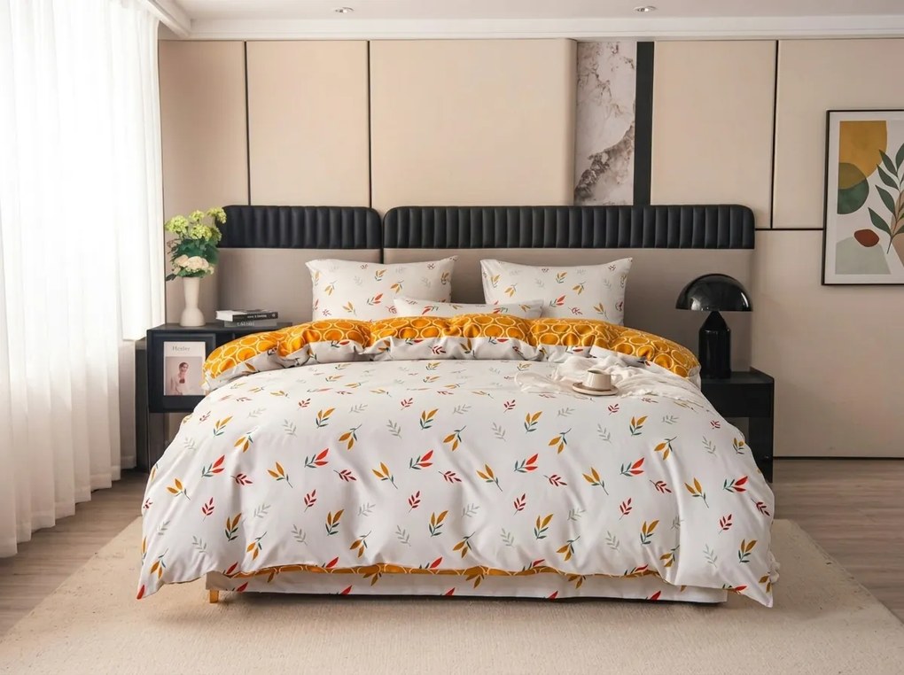Lenjerie de pat din microfibra VELIORA albă Dimensiune lenjerie de pat: 70 x 90 cm | 140 x 220 cm